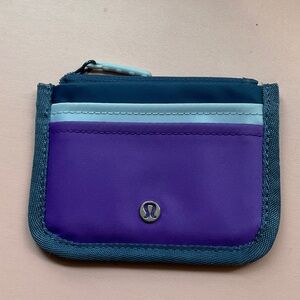 Lululemon Purple and Blue Coin Pouch